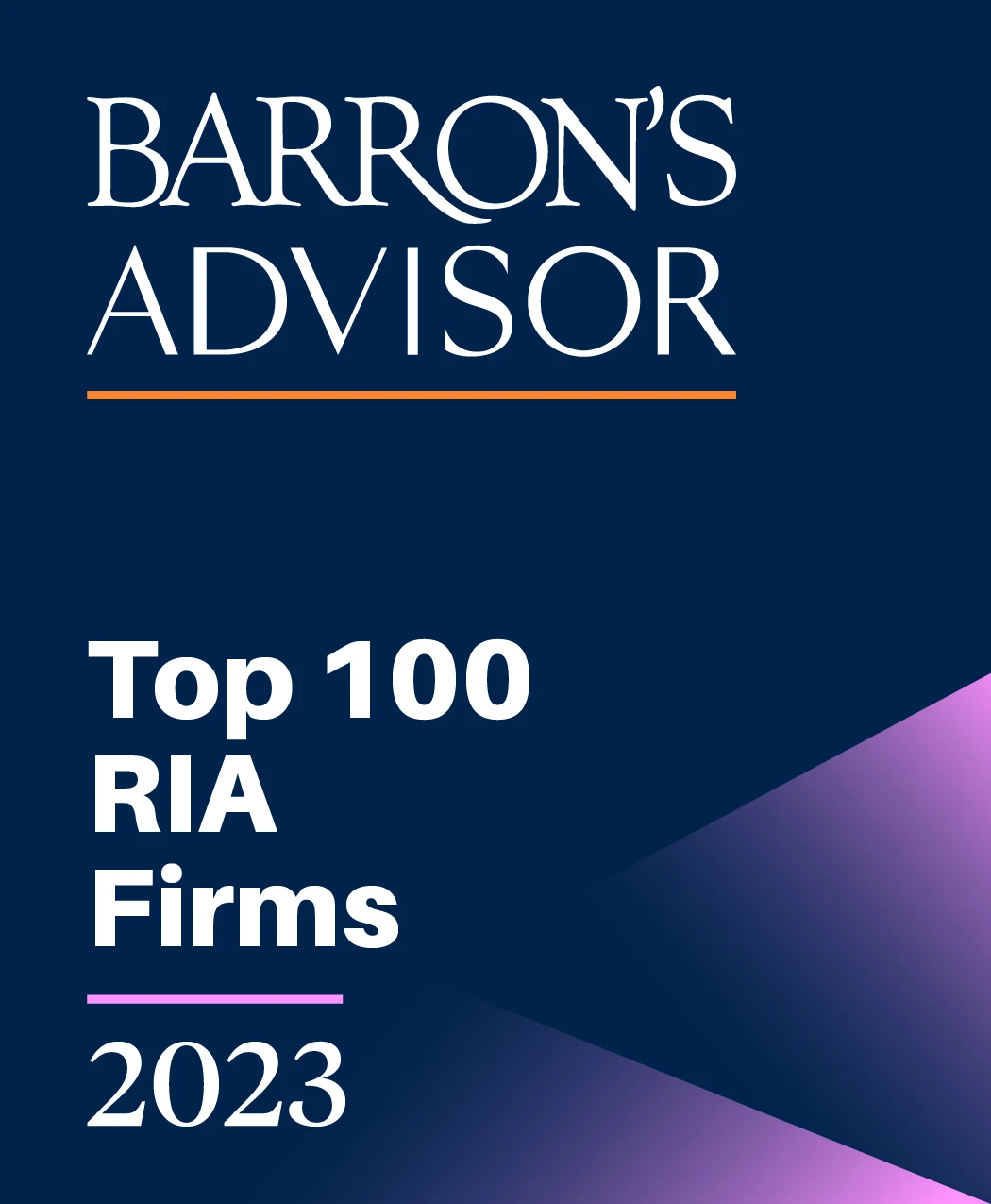 barron's top ria 2023 hightower