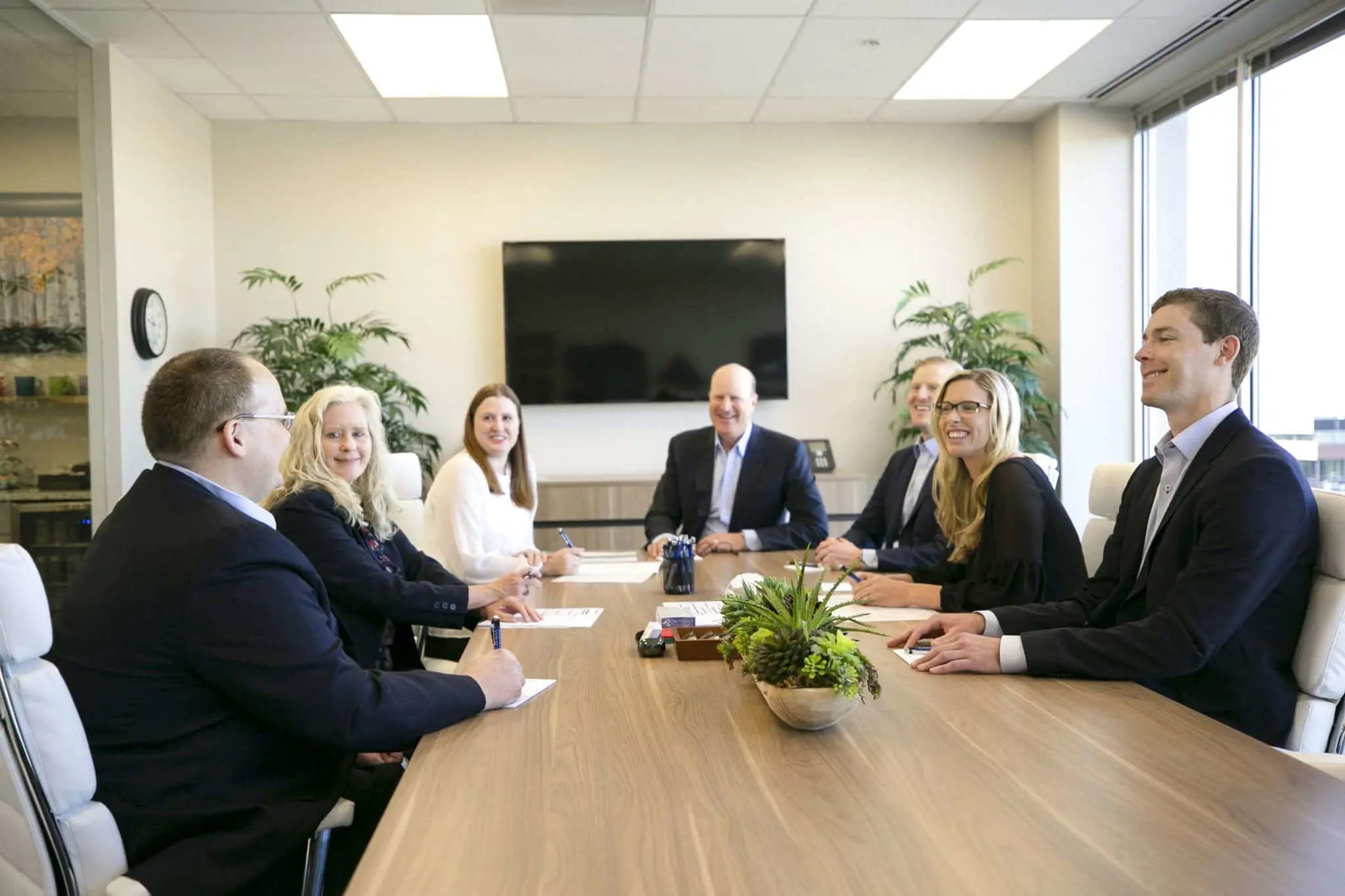 conference room team meeting