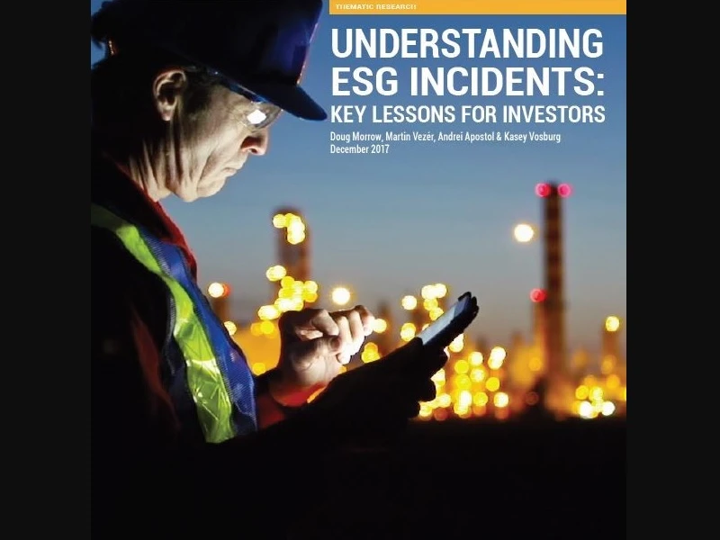 Understanding ESG Incidents headline