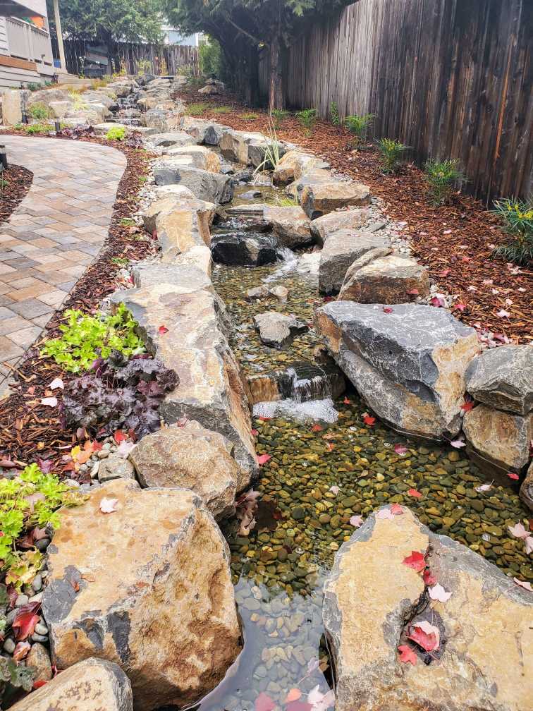 Backyard Stream Andreatta Waterscapes Grants Pass Oregon