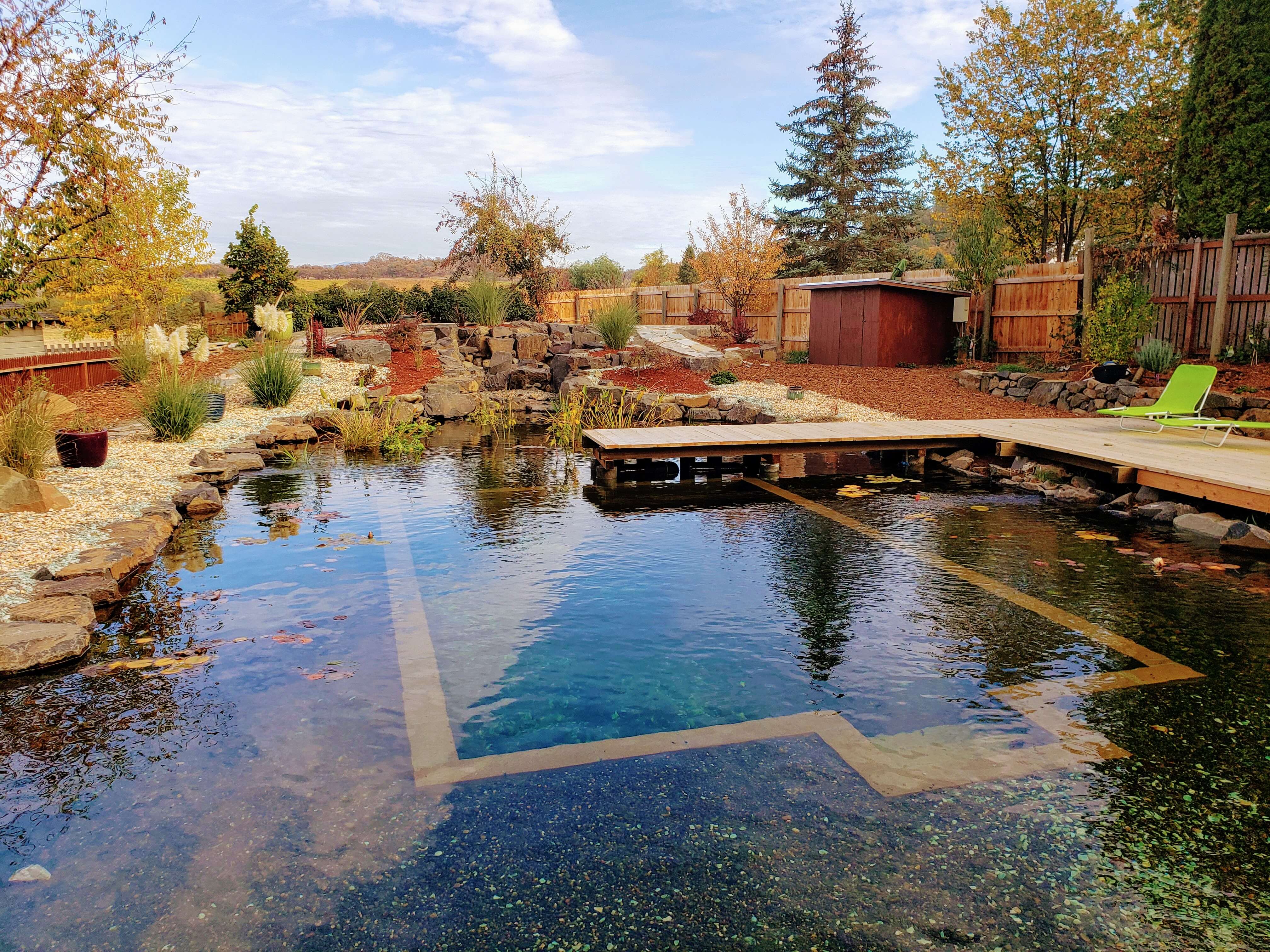 Recreational Pond Andreatta Waterscaps Jacksonville Oregon