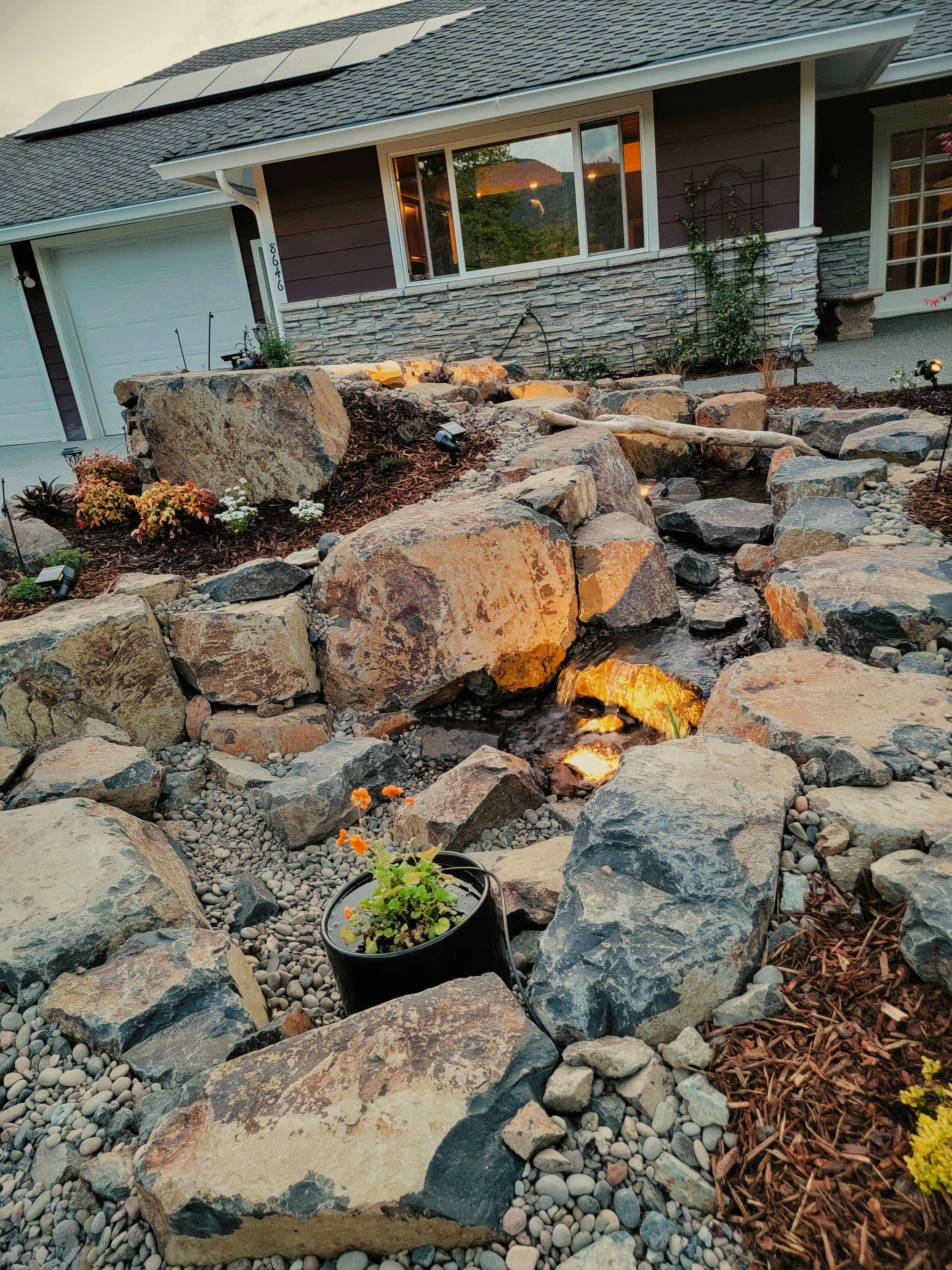 Pondless-Waterfall-at-Dusk Andreatta-Waterscapes Talent-Oregon