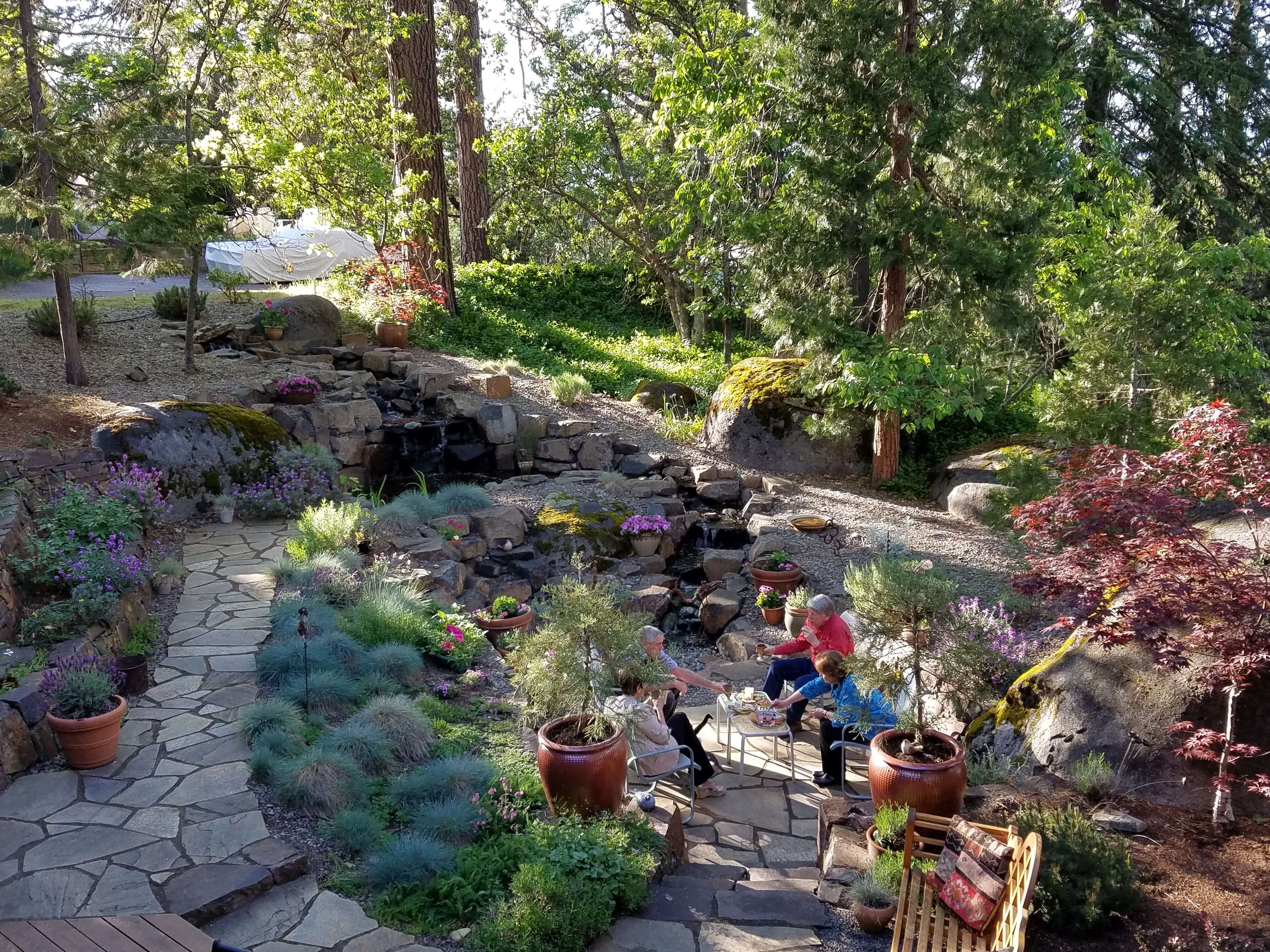 Outdoor Living Pondless Waterfall Andreatta Waterscapes Ashland Oregon