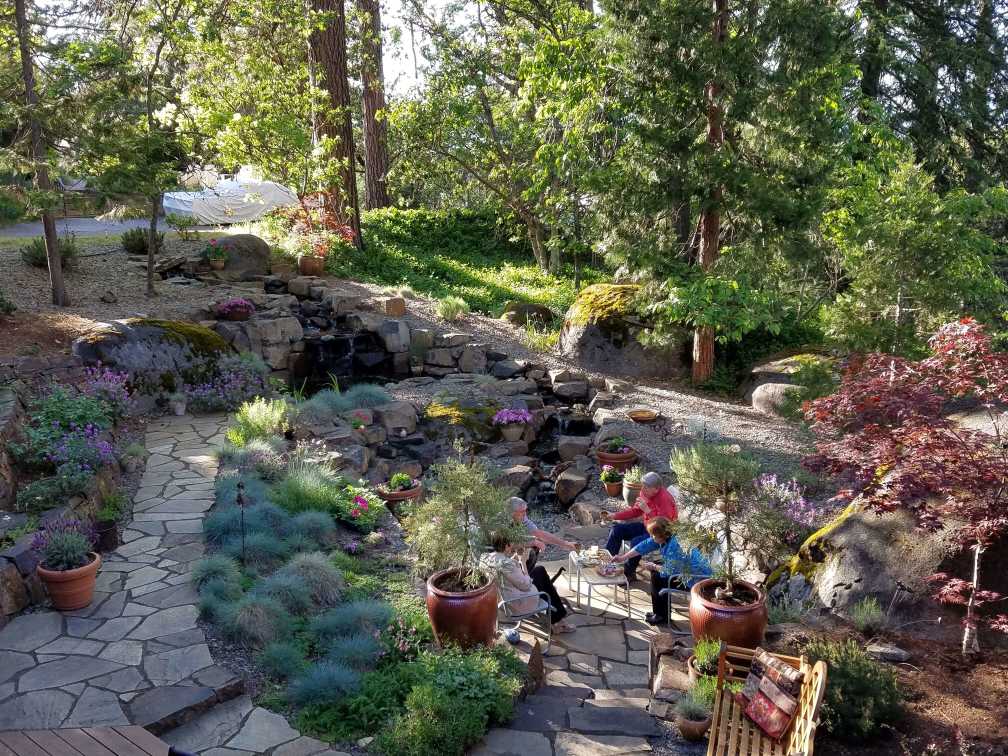 Outdoor Living Pondless Waterfall Andreatta Waterscapes Ashland Oregon
