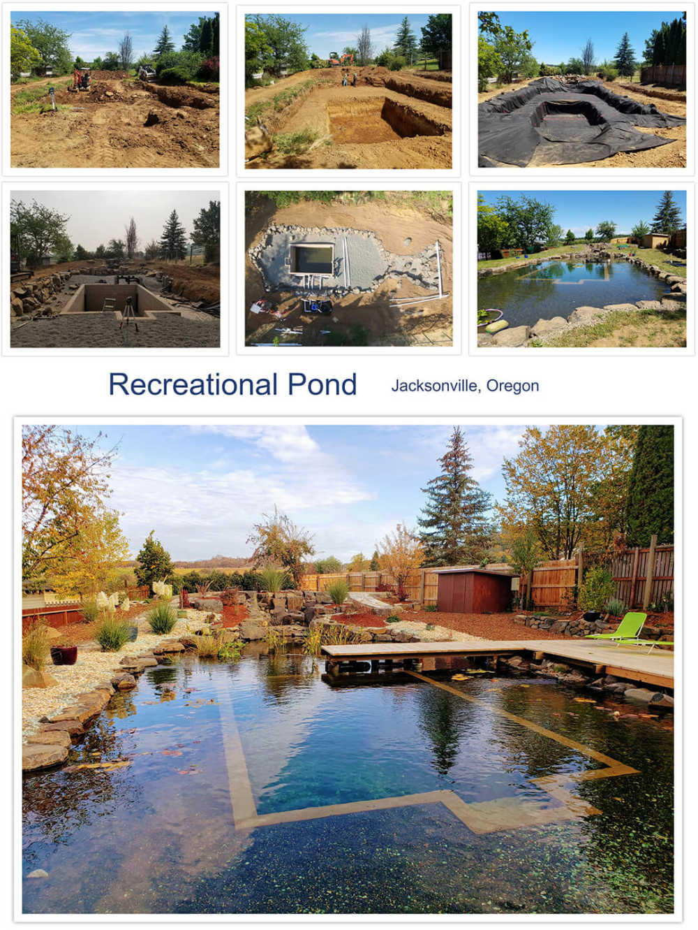 Recreational Pond - Jacksonville, Oregon