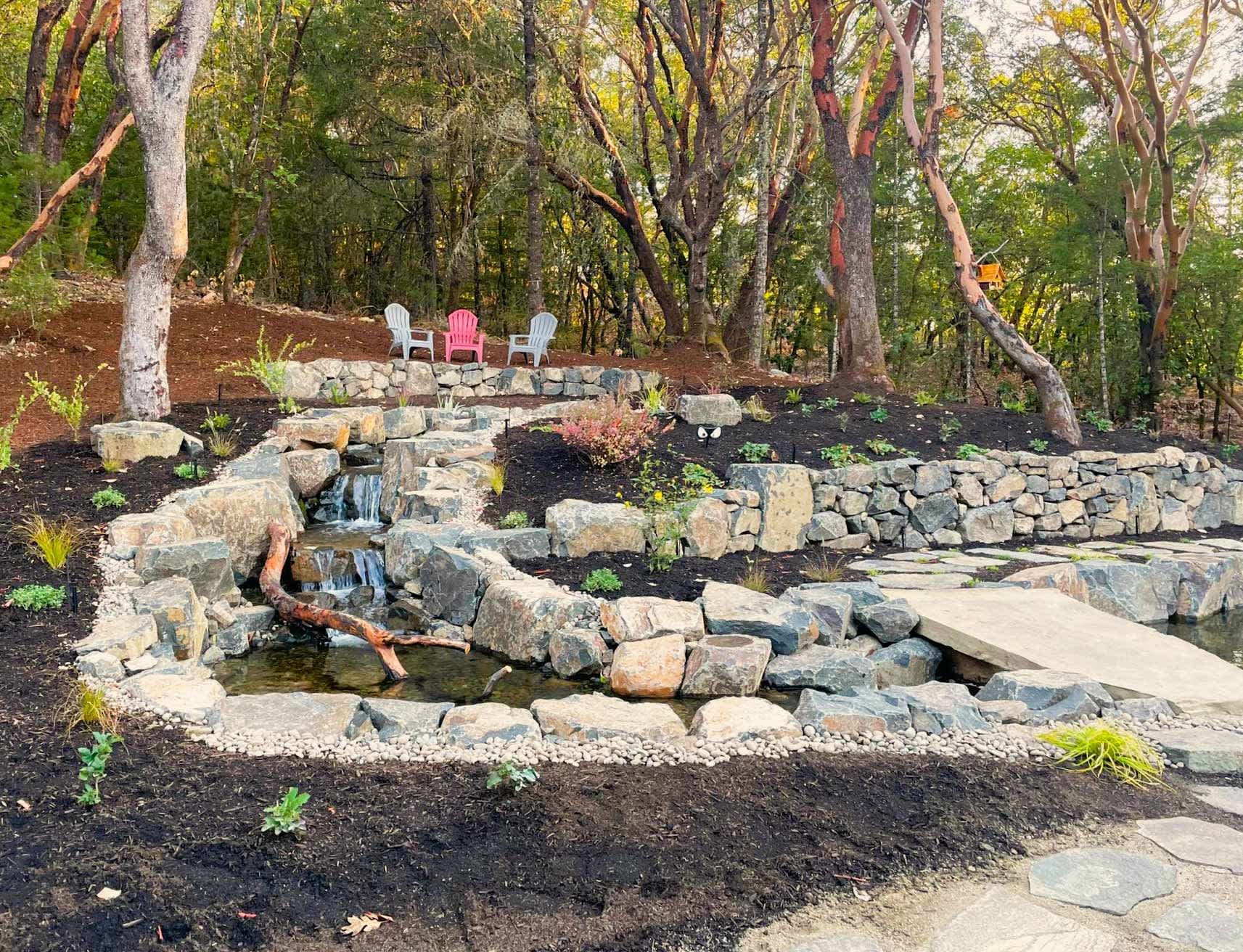 Rock-Walls Hardscapes Andreatta-Waterscapes Grants-Pass-Oregon