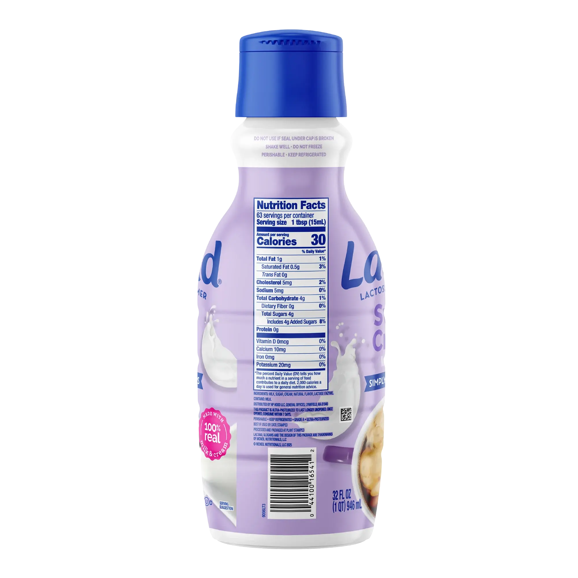 LACTAID® Sweet Creamer Back