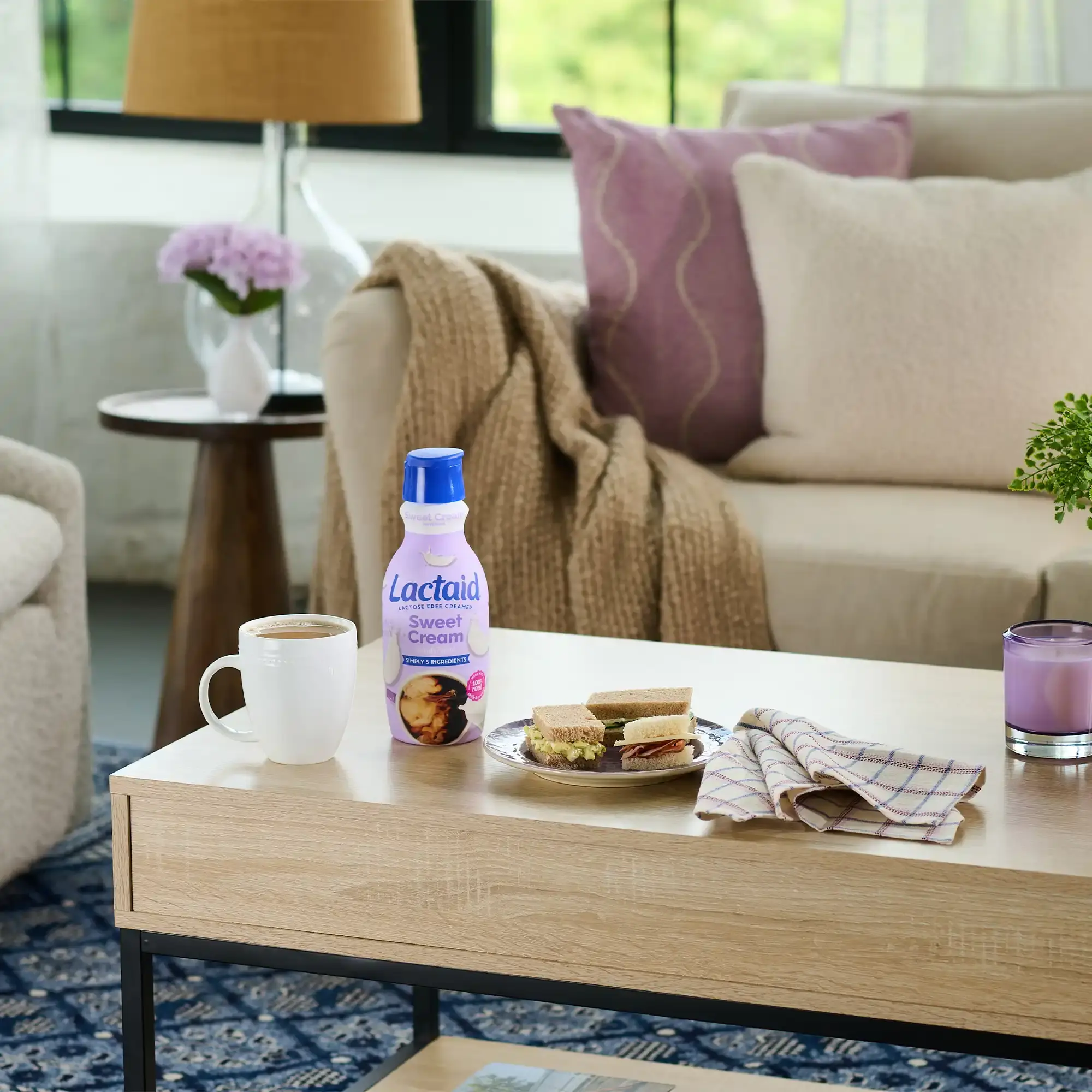 LACTAID® Sweet Cream: Perfect for Cozy Coffee Moments