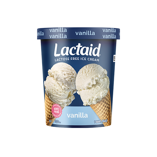 Lactaid vanilla lactose-free ice cream
