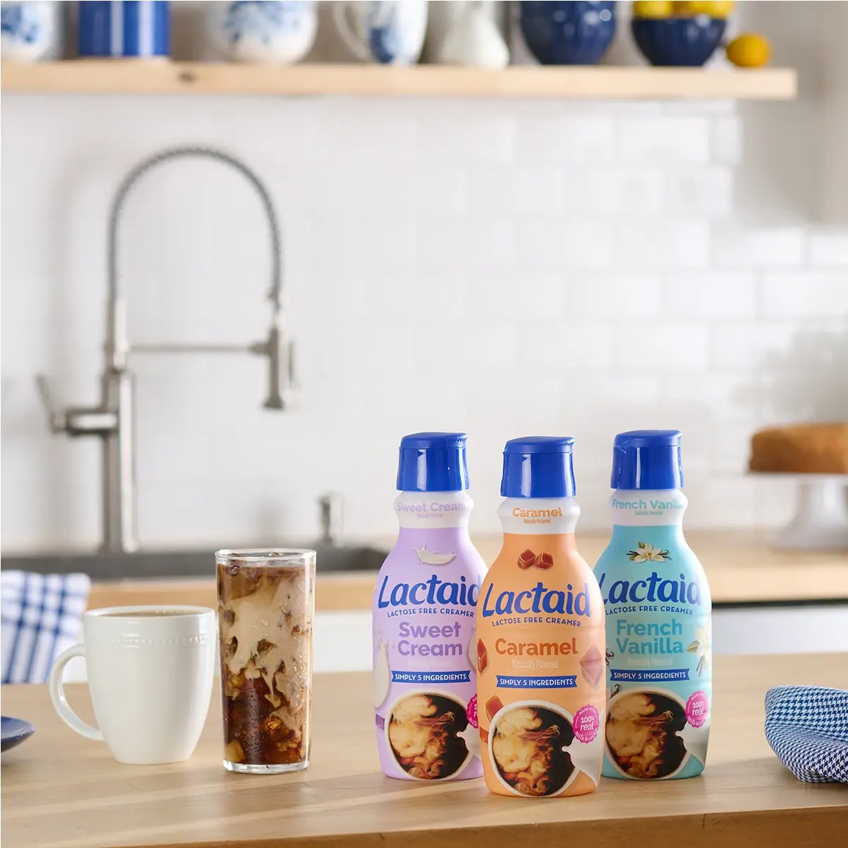 LACTAID® Creamers: Enhance your coffee with lactose-free creamer flavors