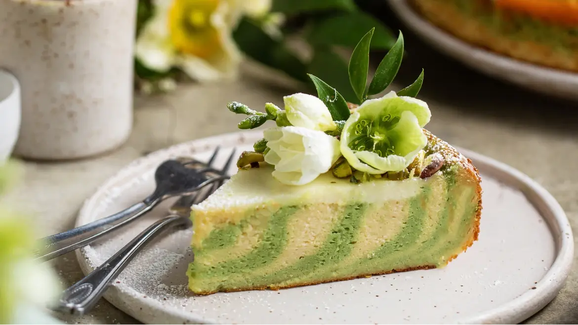 Delicious pistachio cheesecake bites, beautifully garnished