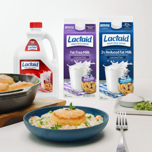 Multiple Lactaid Milk Packaging Images