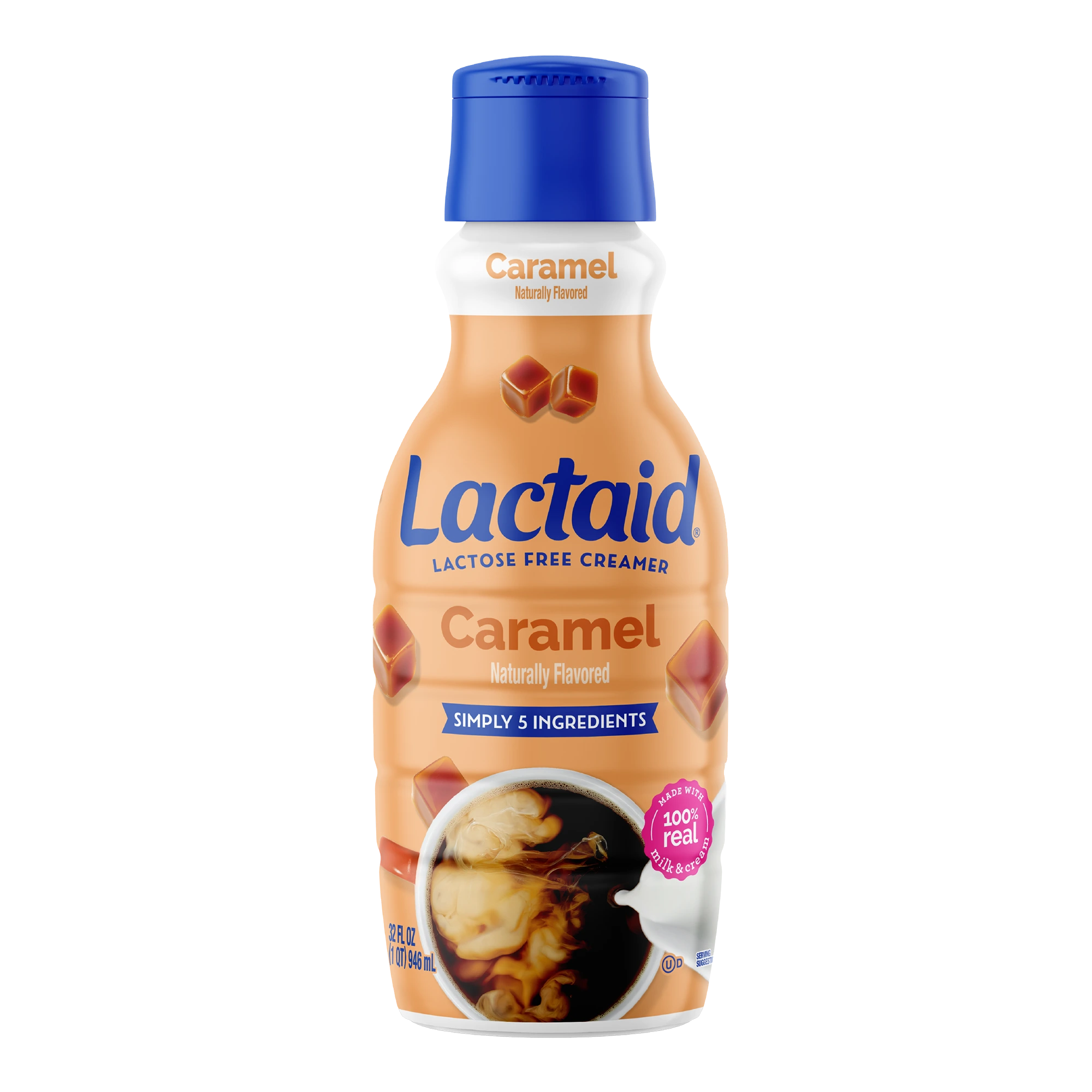 LACTAID® Lactose-Free Caramel Creamer | LACTAID®