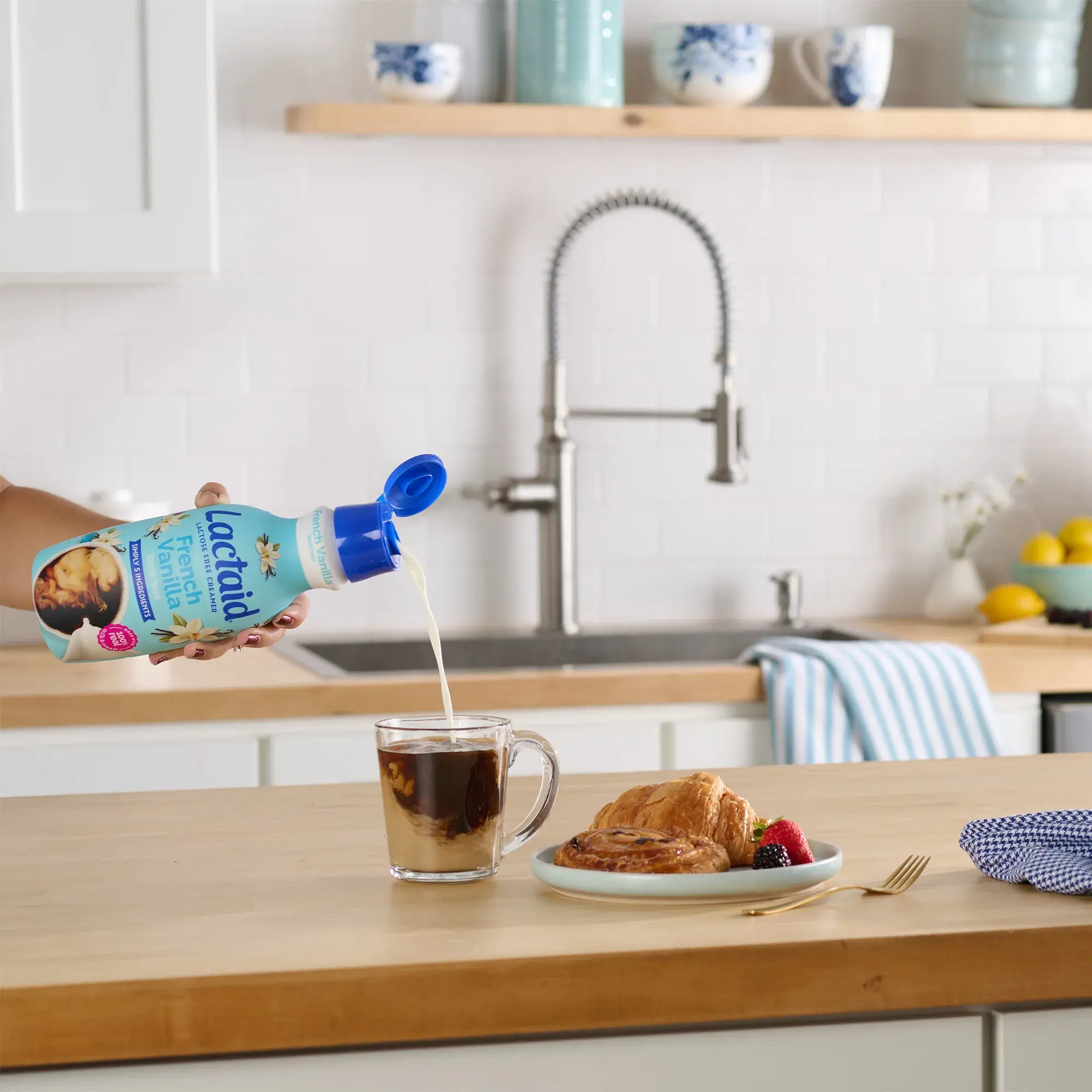 LACTAID® French Vanilla: Perfect for Iced Coffee and Breakfast Treats