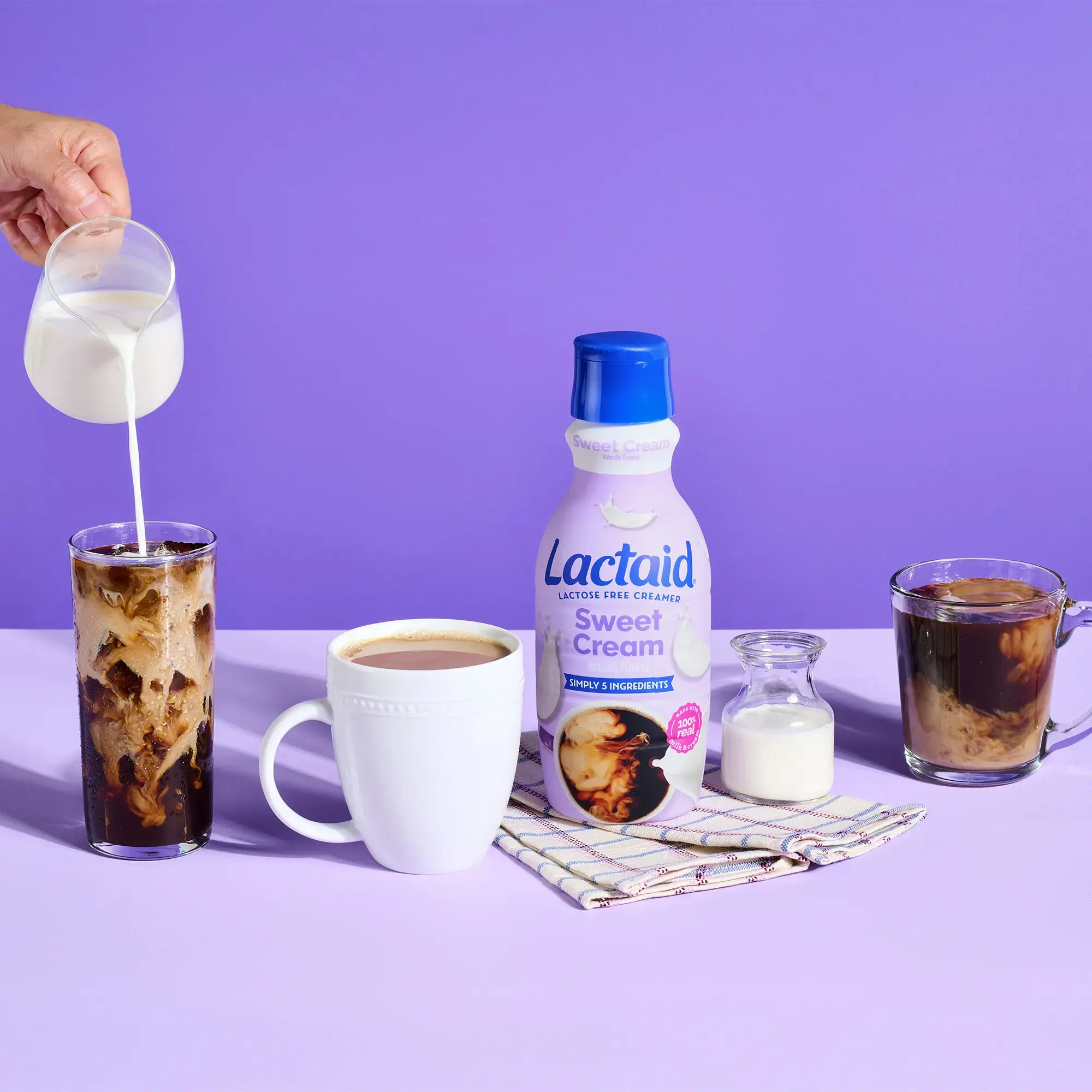 LACTAID® Sweet Cream: Enhance Your Coffee and Iced Drinks