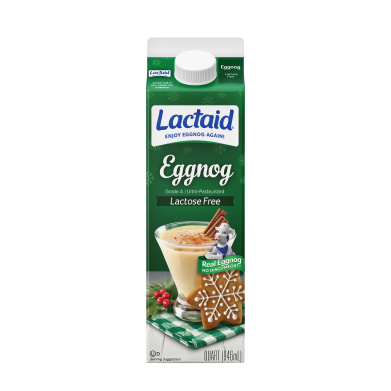 Lactaid Lactose-Free Eggnog Front of Package