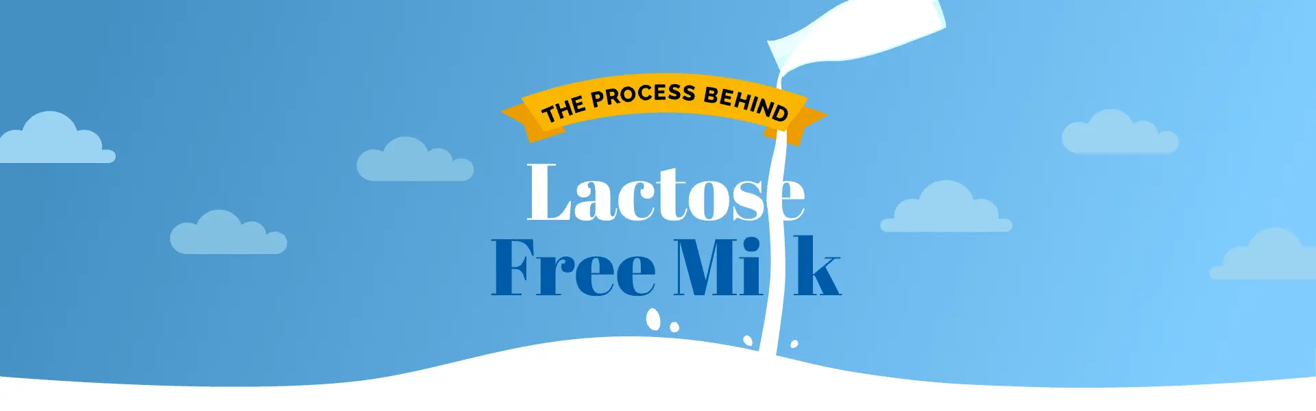 The process behind Lactose Free Milk.