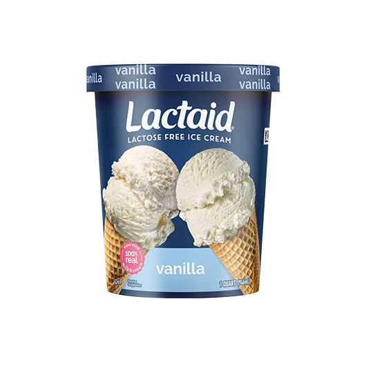 Lactaid vanilla lactose-free ice cream