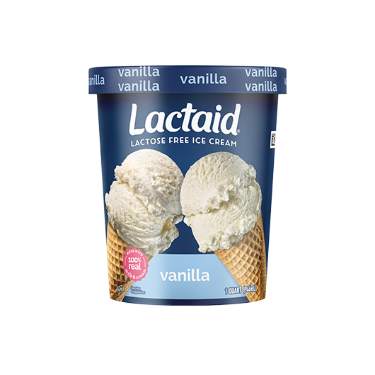 Lactaid vanilla lactose-free ice cream
