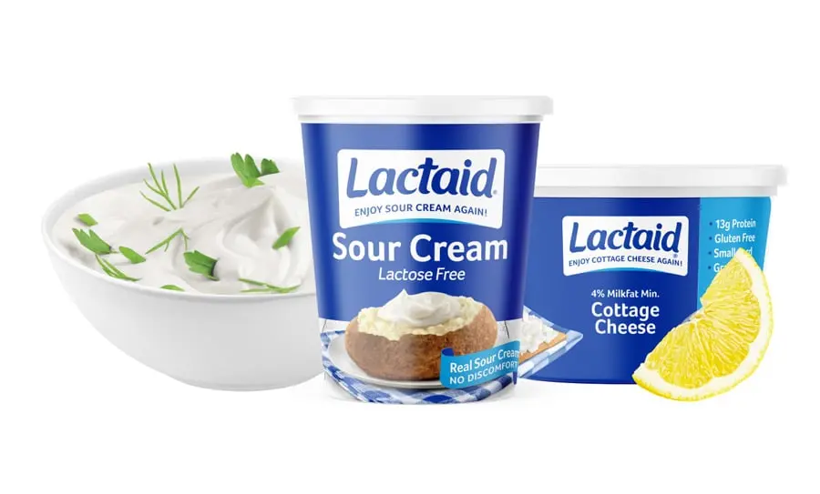 Lactaid Sour Cream and Cottage Cheese products