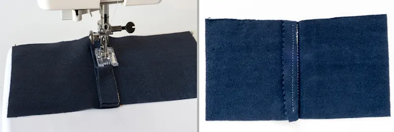 Naaien - Naailes - Naden - Platstikken - Understitch