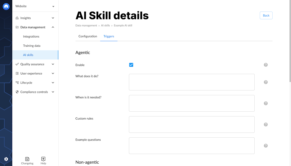 AI skills agentic triggers