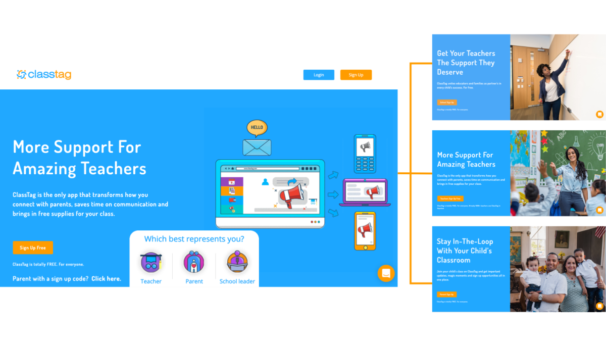 Unpersonalized homepage on the left vs. personalized experiences on the right