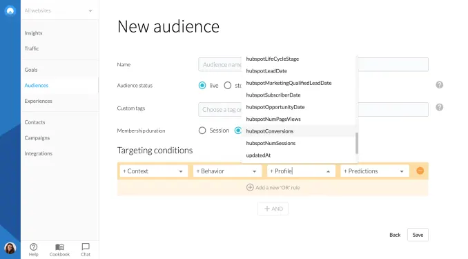 hubspot-contacts-audience