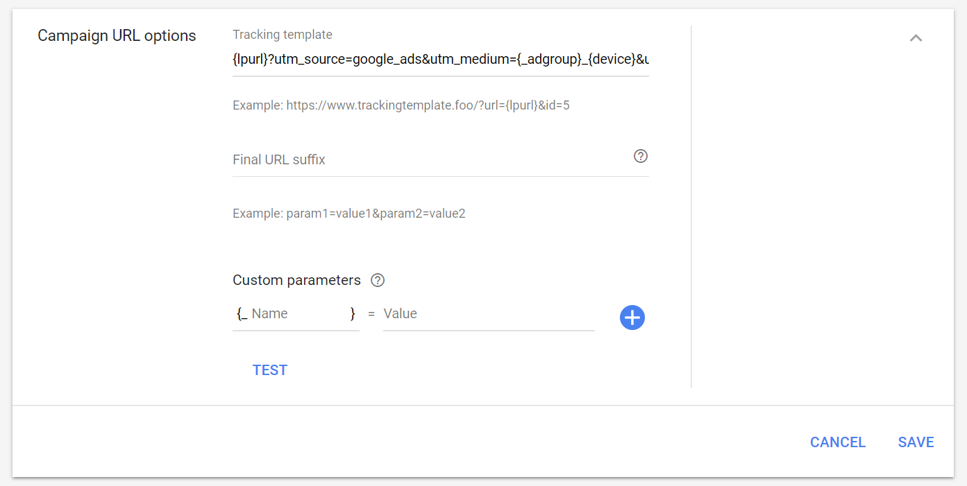 Google tracking. Параметры URL кампании Google ads. Google track you. Как заполнять Custom URL parameter в Google ads.
