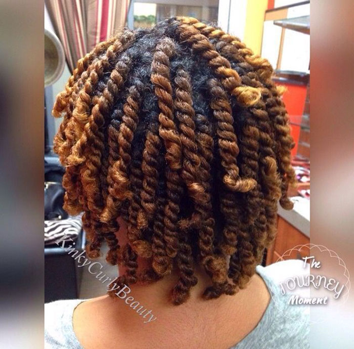 Two-Strand Twists Protective Styles on Natural Hair for 2023