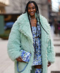 The Most Memorable Street Style Looks from NYFW Featuring Natural Hair