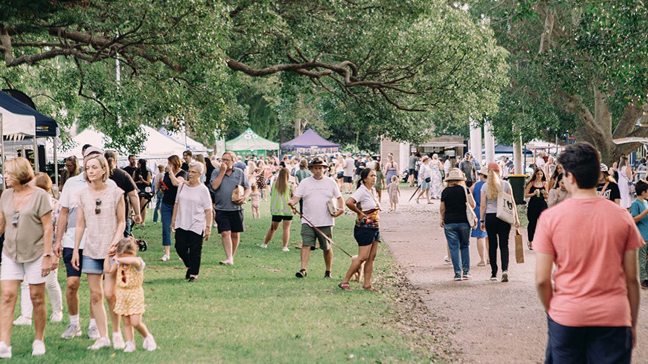 Markets in Nelson Bay