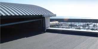 bitumen membranes on flat roofs