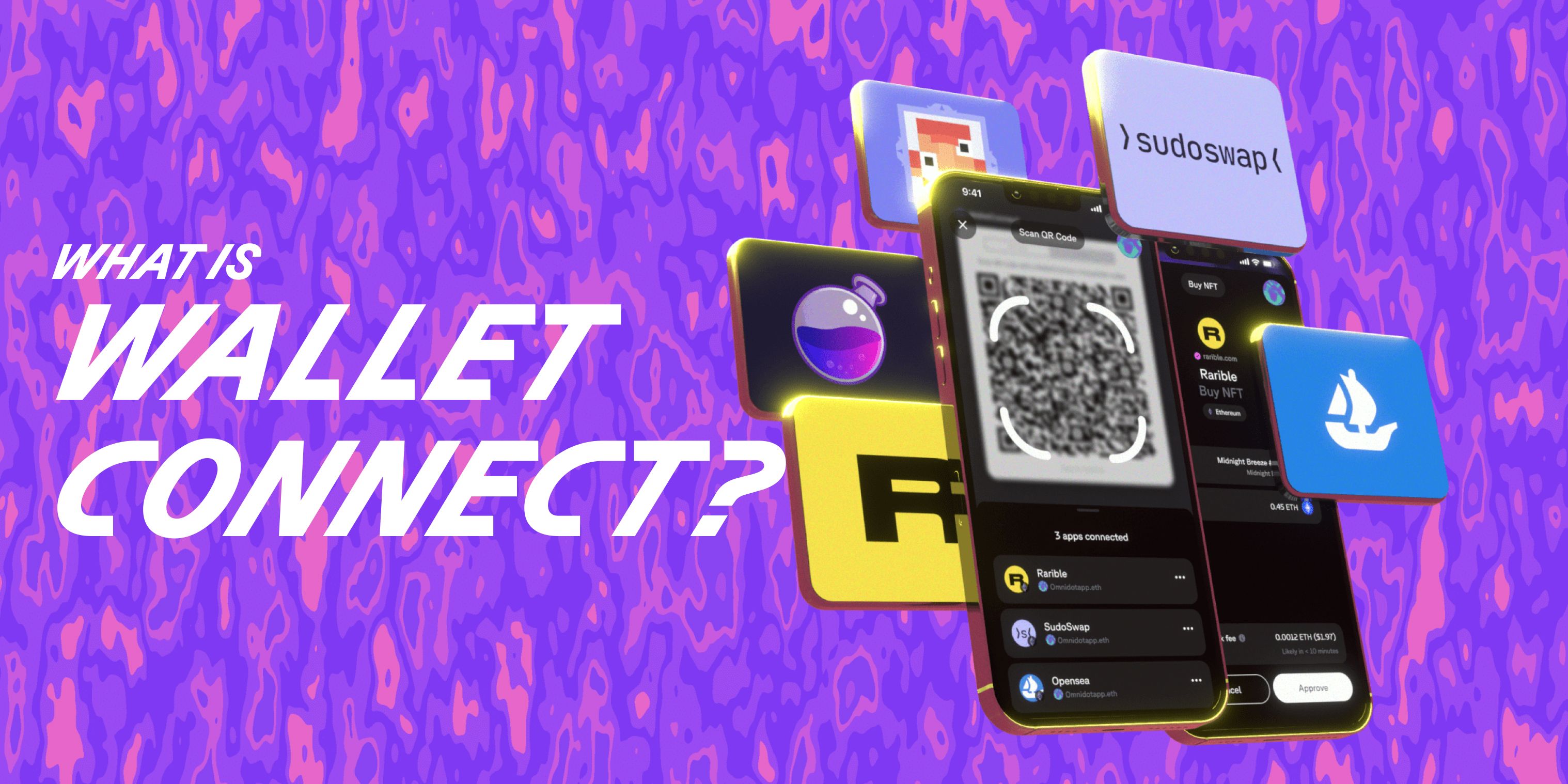 Connect web3 wallet with QR code