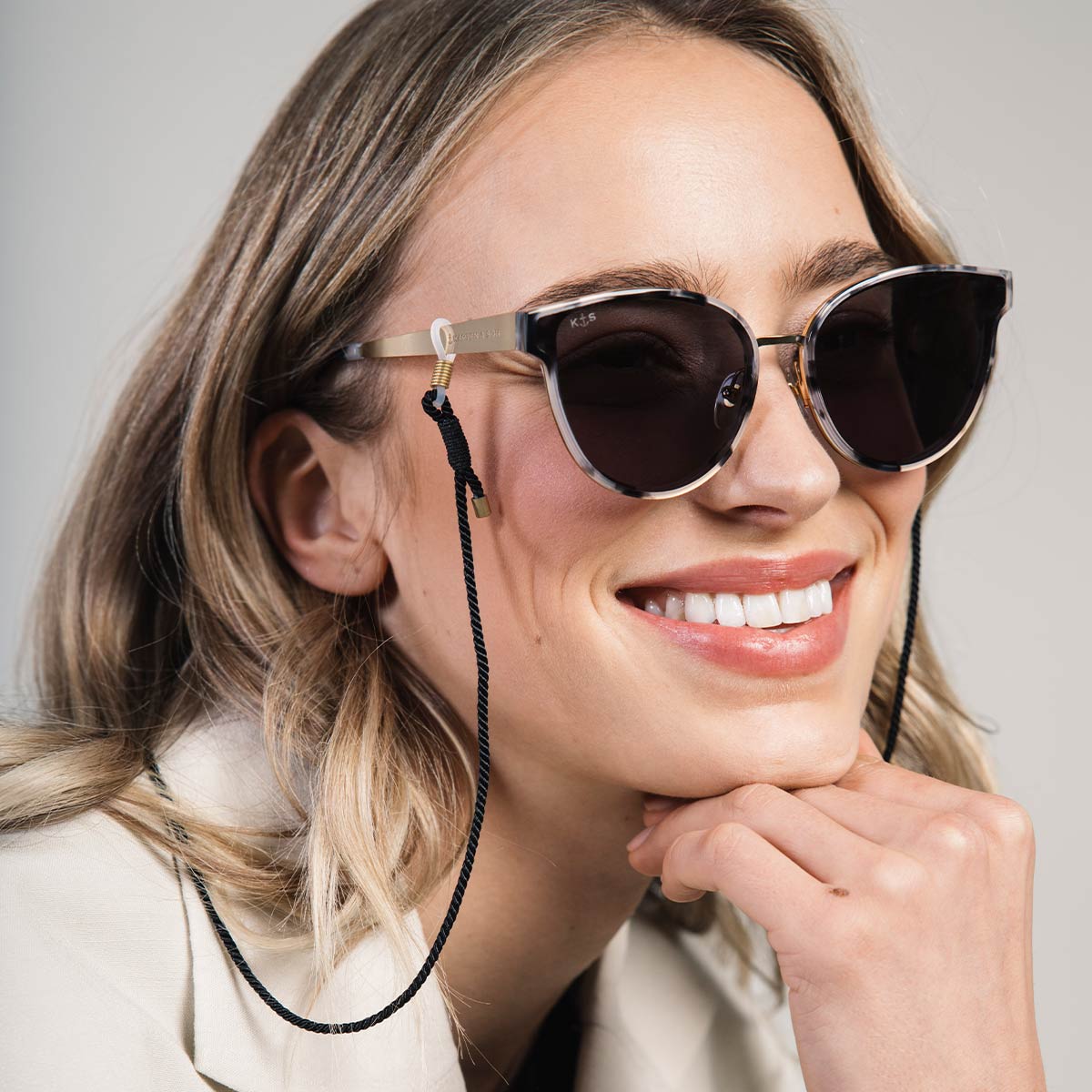 dior sunglasses chain