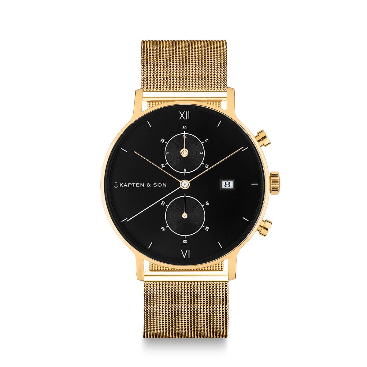 Chrono Gold Black Mesh_thumbnail_0