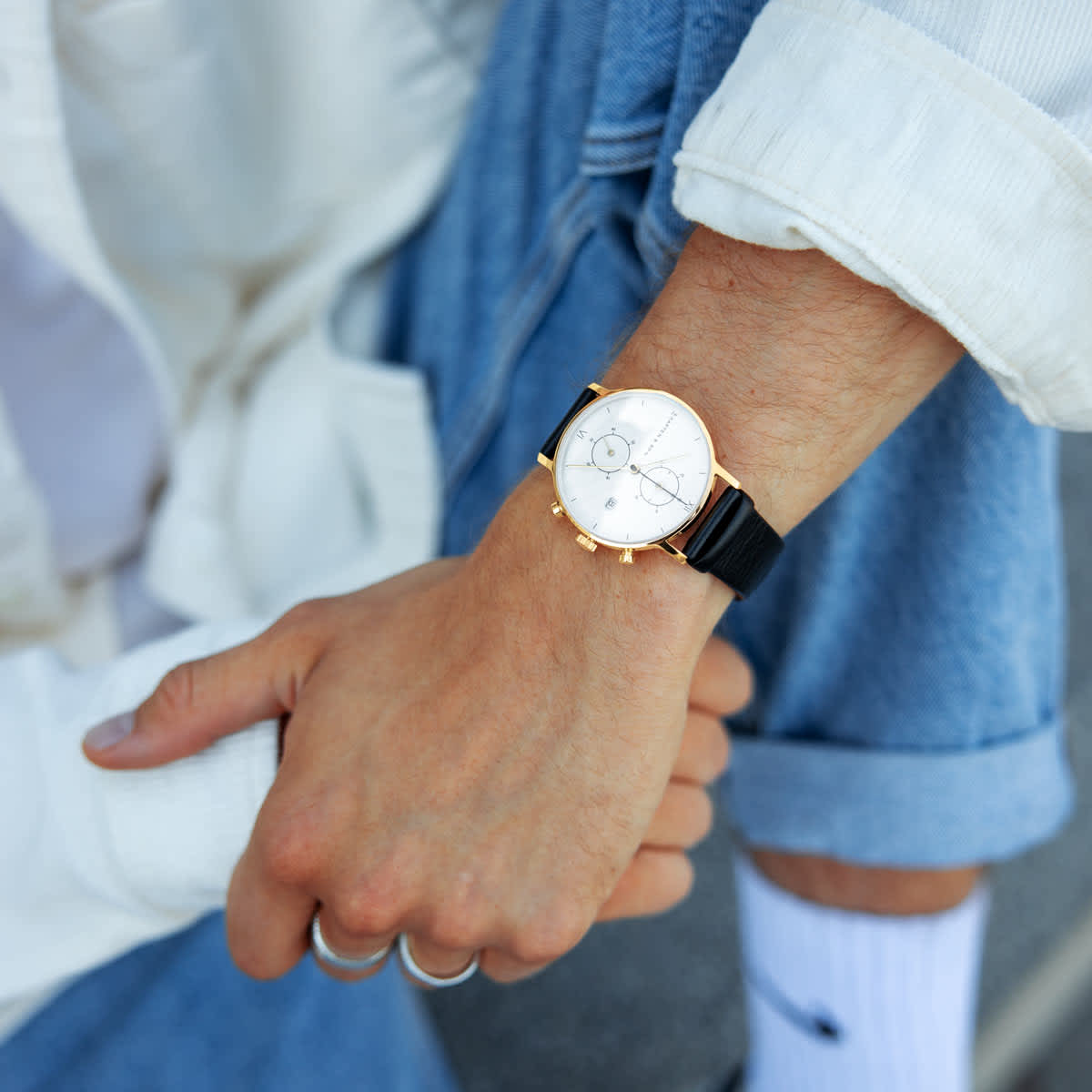 Chrono Gold Black Leather_thumbnail_5
