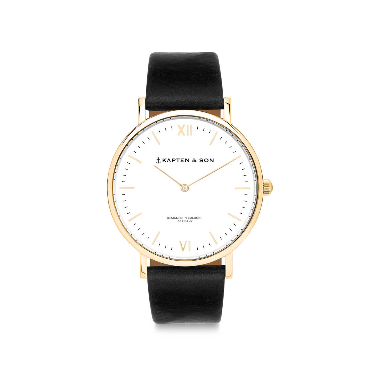 Campus Small Gold Black Leather_thumbnail_0