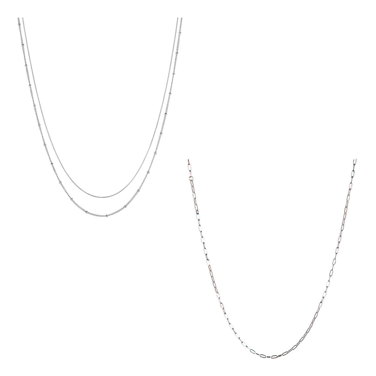 Jewellery Set Layering Silver_thumbnail_0