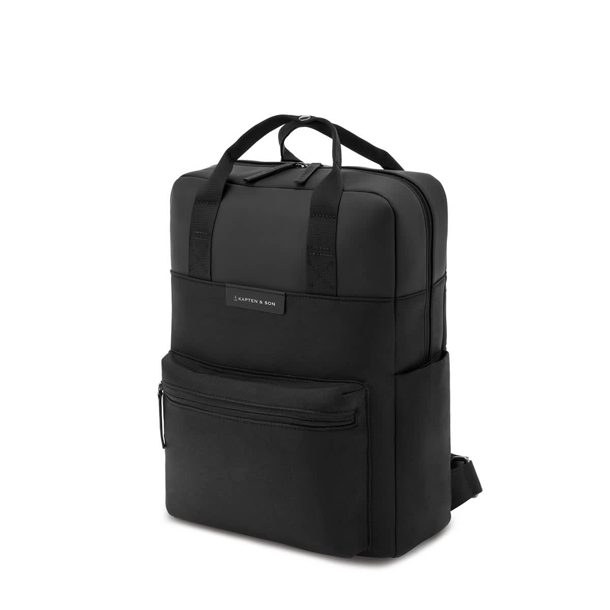 Bergen Small All Black – Backpacks | Kapten & Son