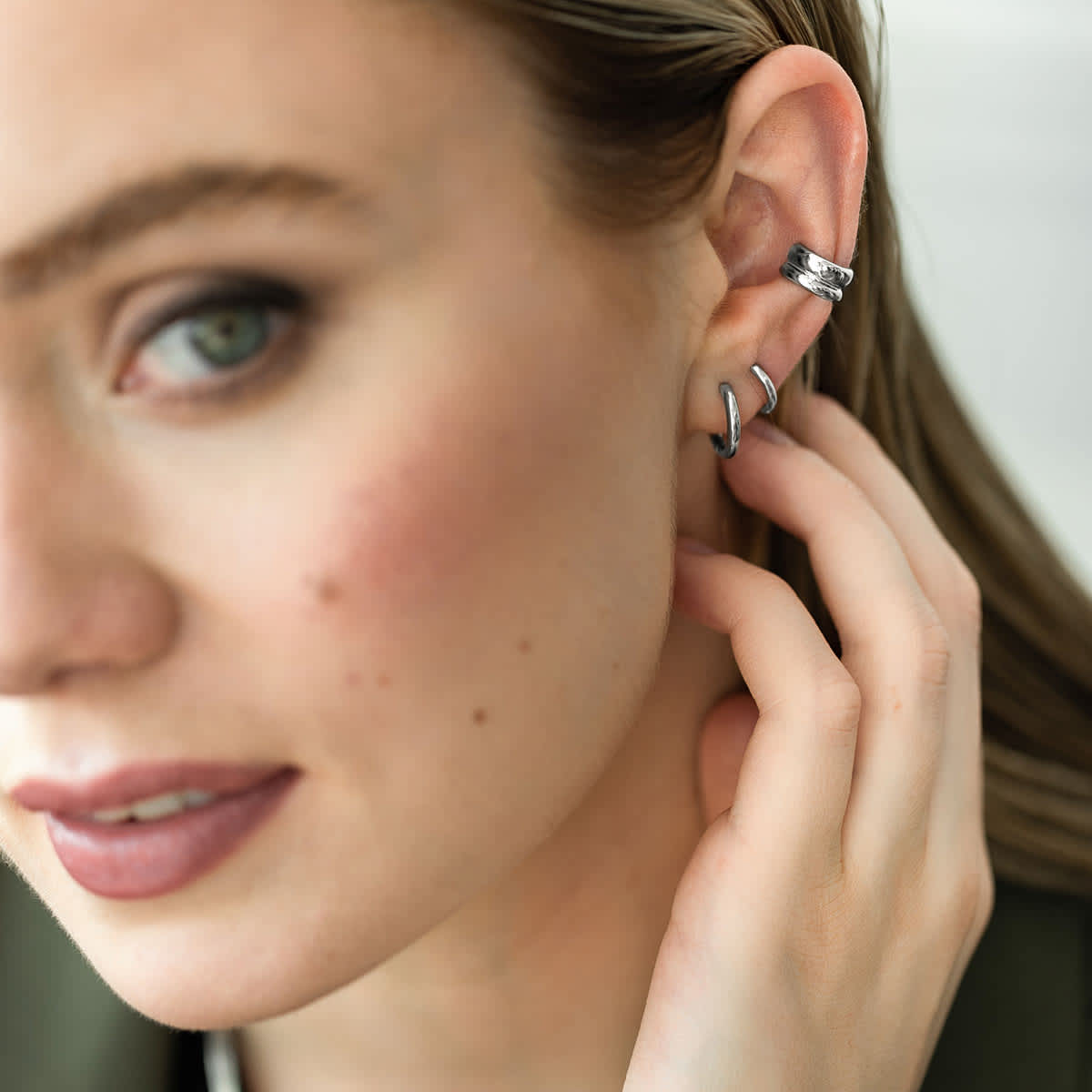 Ear Cuff Spirited Silver_thumbnail_2