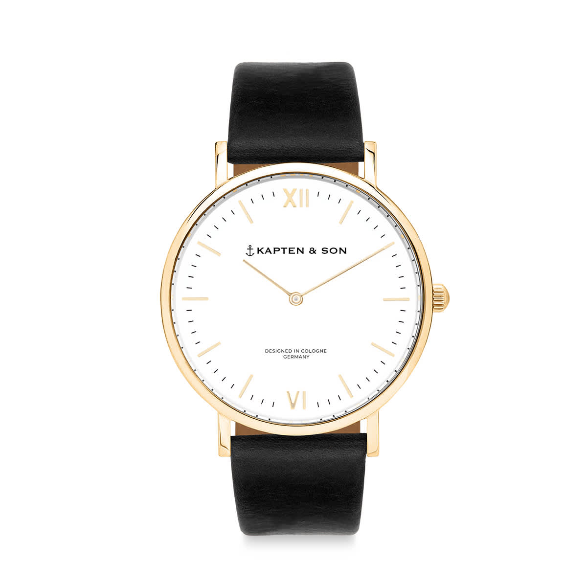 Campus Gold Black Leather_thumbnail_0