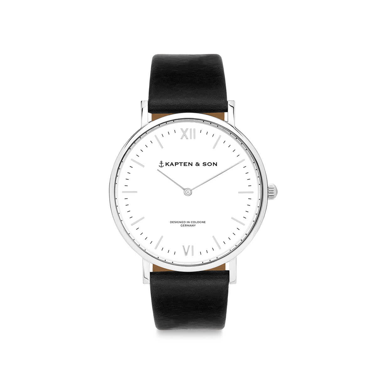 Campus Small Silver Black Leather_thumbnail_0