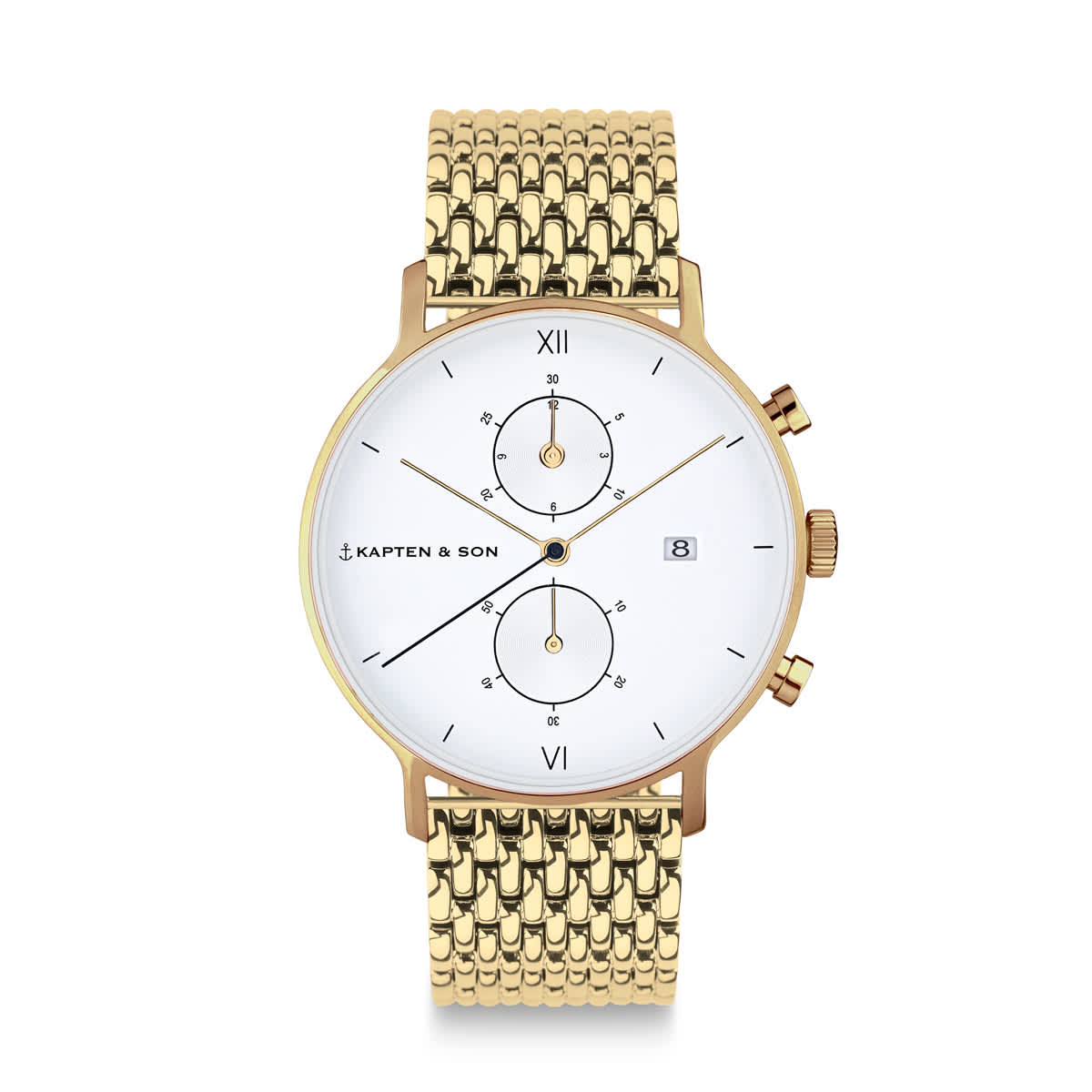 Chrono Gold Woven Steel _thumbnail_0