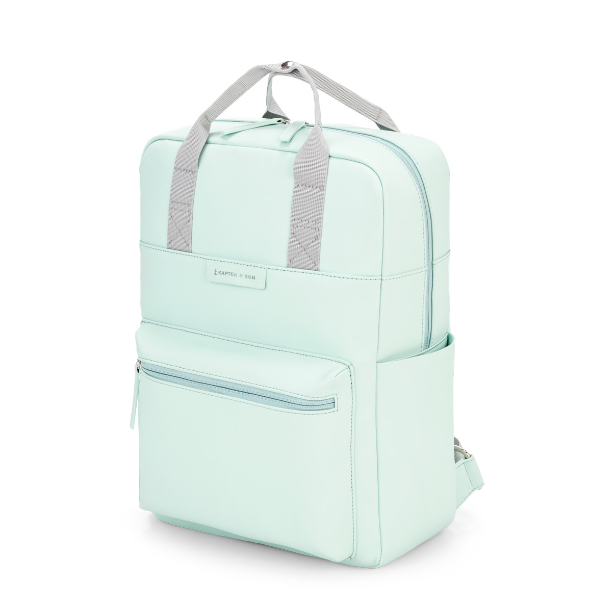 mint color backpack