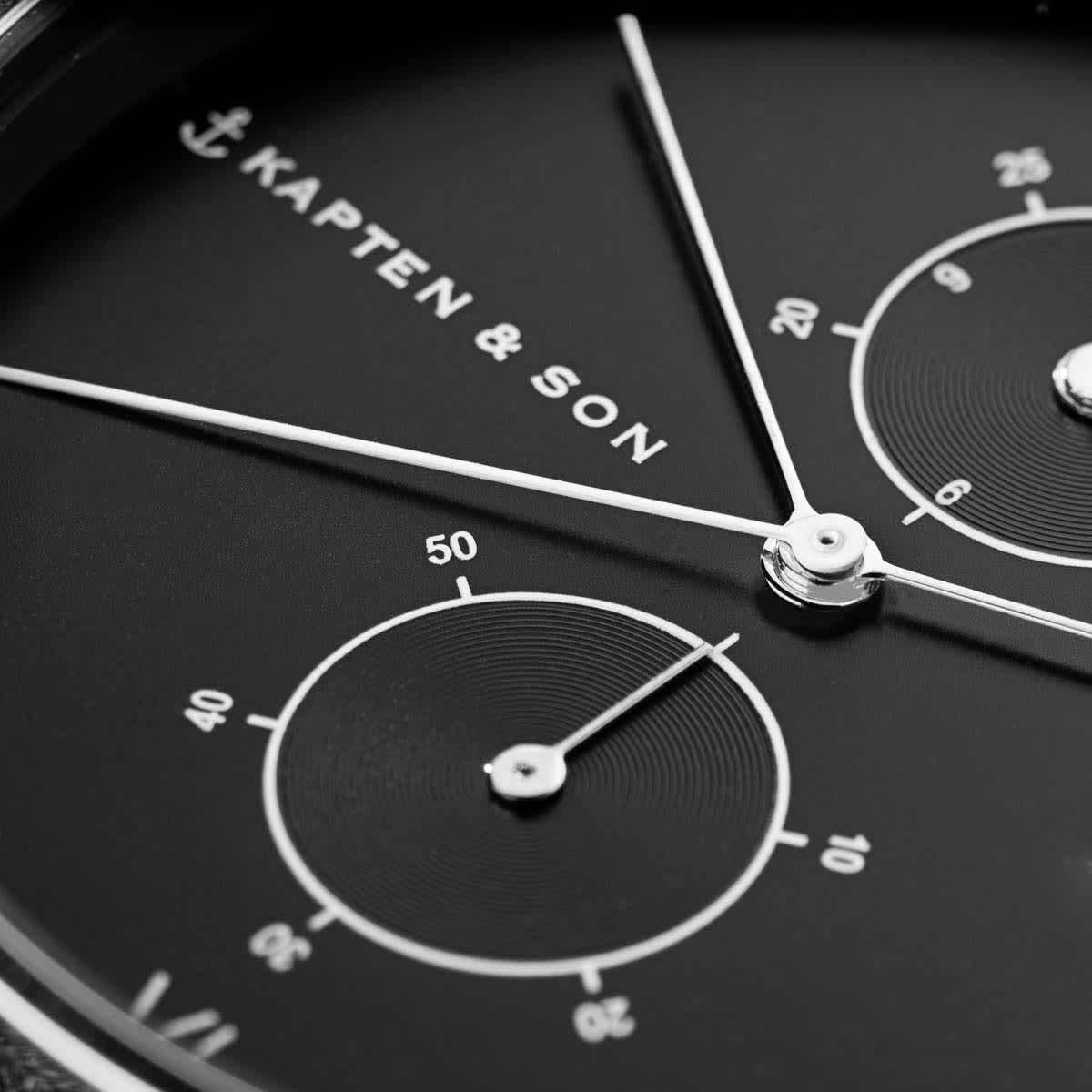 Chrono Silver All Black Croco Leather_thumbnail_1