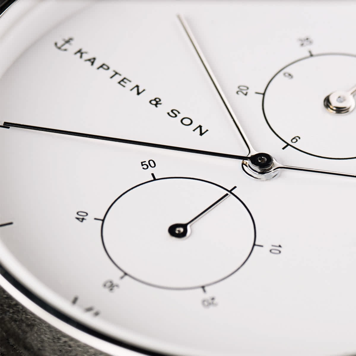 Chrono Small Silver Grey Woven Leather_thumbnail_1