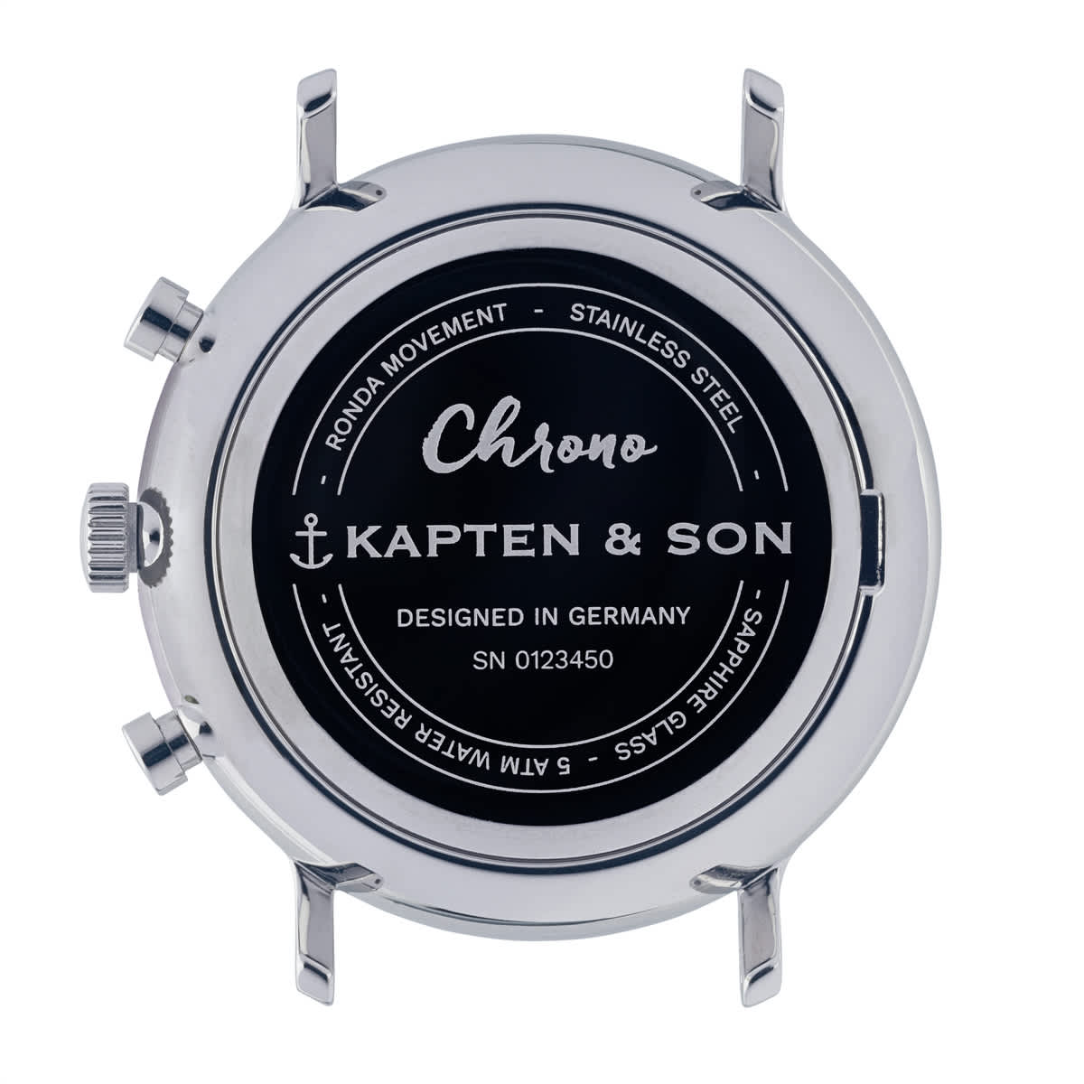 Silver Rose Woven Leather Horloges | Kapten & Son