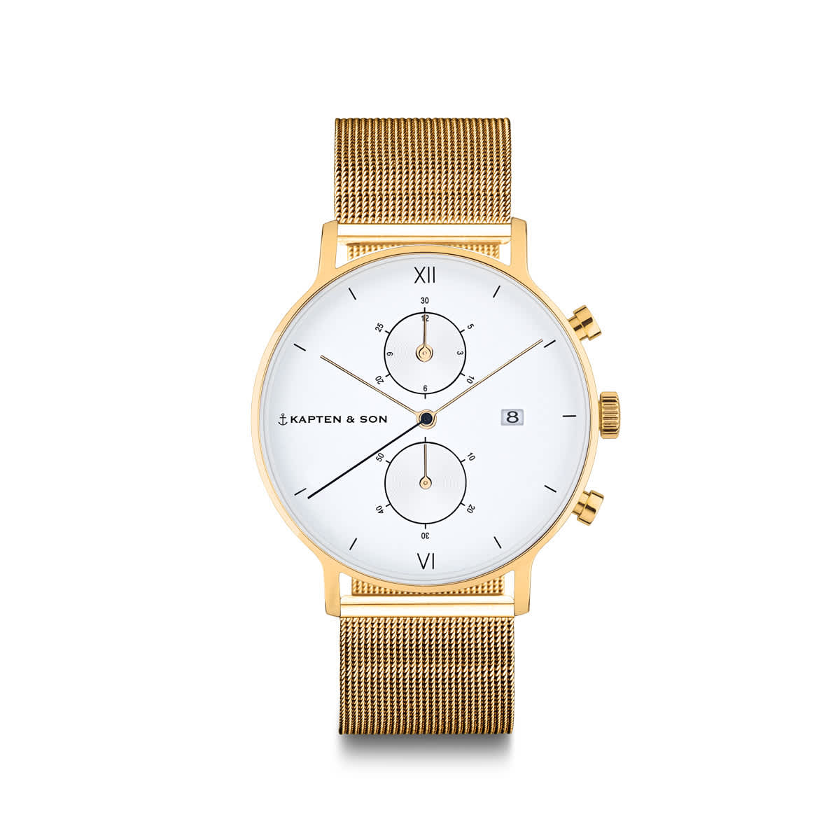 Chrono Small Gold Mesh_thumbnail_0