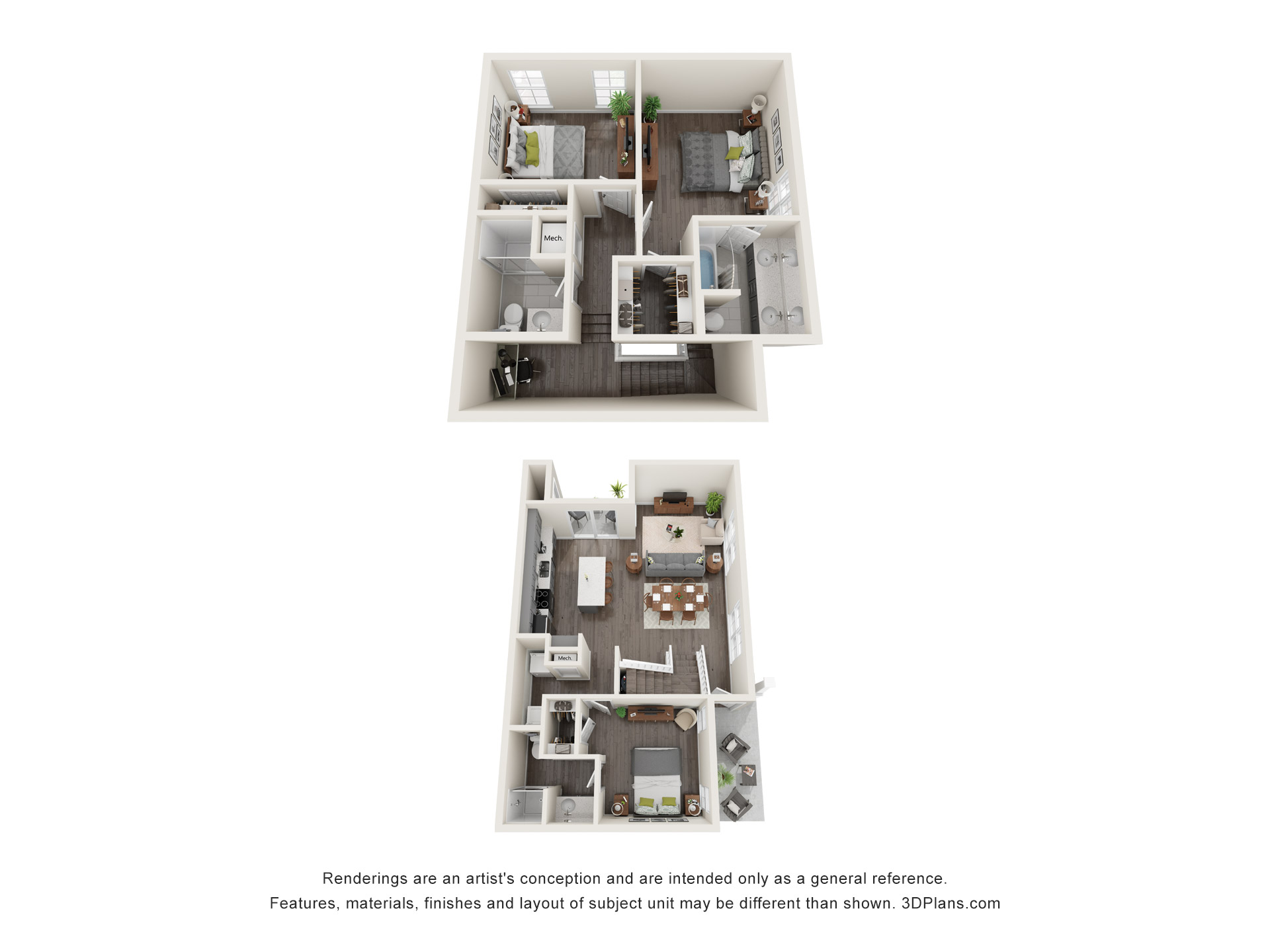 Town Branch West 3 Bed Bldg E TH Combined